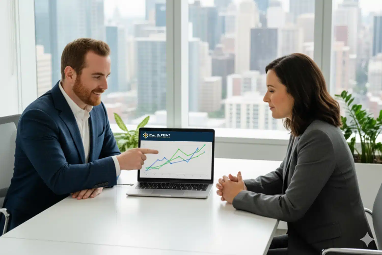 Retiring financial advisor planning a practice transition